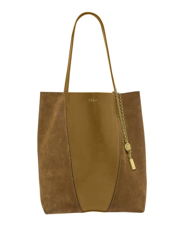 Chloe Penelope Large Top-Handle Bag in Smooth Grained Leather