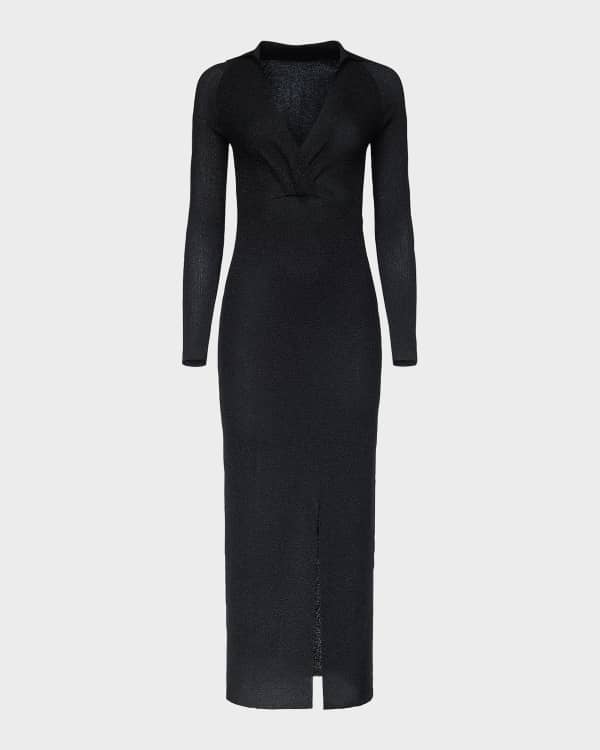 chinese dress ladies Abigail Silk Jersey Midi Wrap Dress