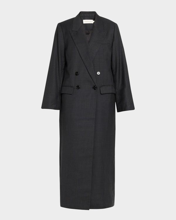CHIARULLI Victoria Classic Double-Breasted Coat | Neiman Marcus