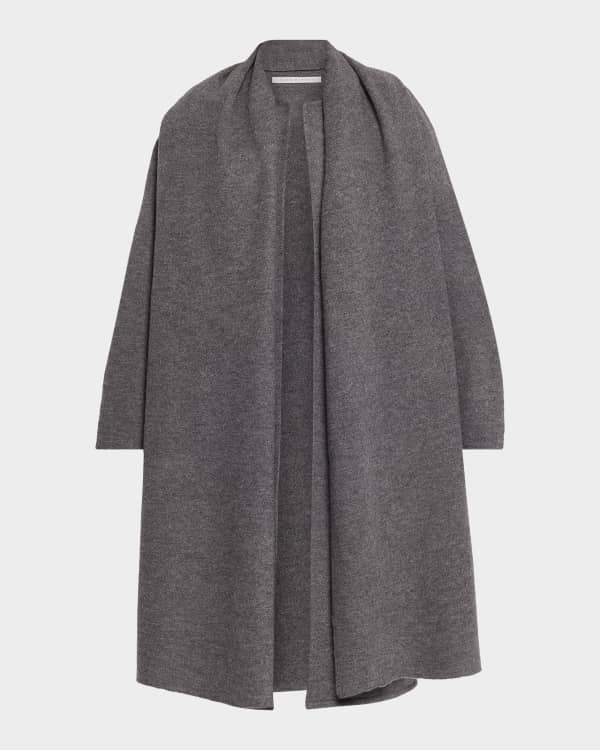 CHIARULLI Erica Mongolian Cashmere and Wool Coat | Neiman Marcus