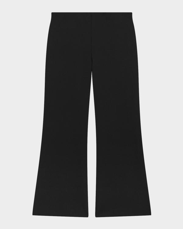 Theory Demitria Pull-On Crepe Pants | Neiman Marcus