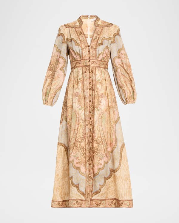 Dries Van Noten Davion Crystal Embellished Midi Dress | Neiman Marcus