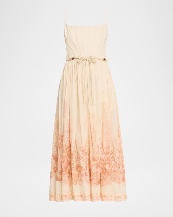 Zimmermann Wylie Embroidered Billow Dress | Neiman Marcus