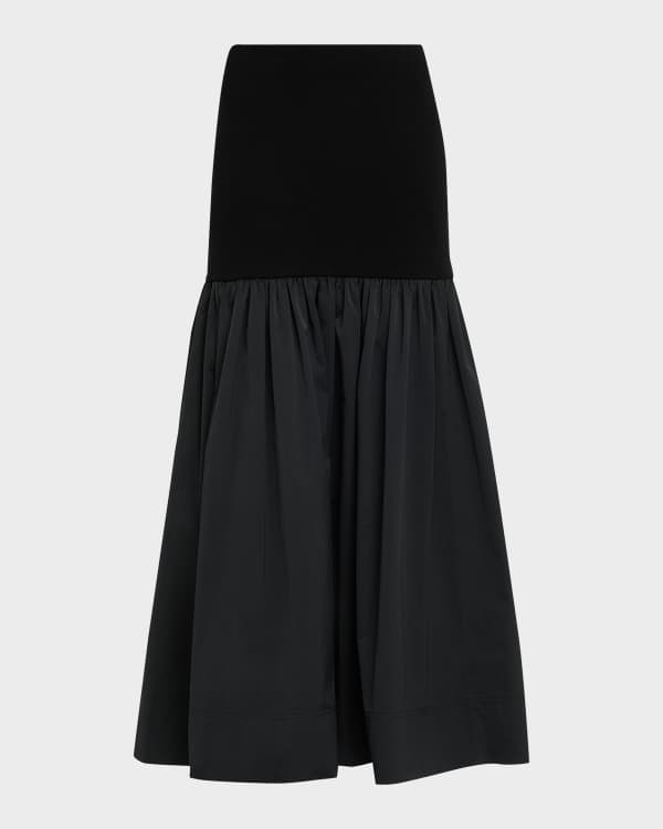 A.L.C. Mira Pleated Lace Maxi Skirt | Neiman Marcus