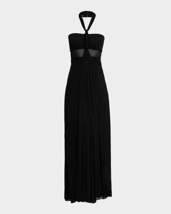striped jersey midi dress Summerlyn White Striped Midi Dress main image 0