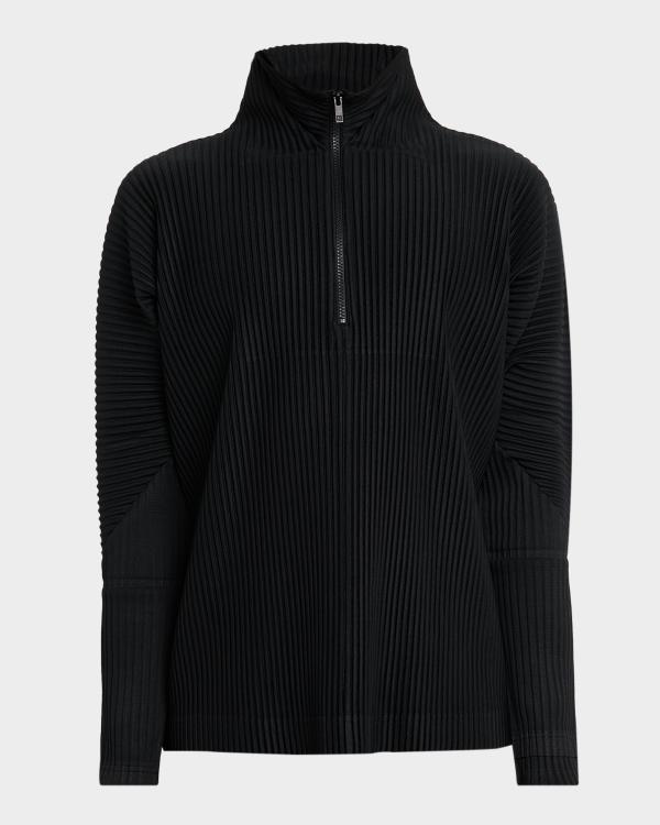 homme plisse タートルネック Homme Plisse Issey Miyake Men's Smooth Wool Turtleneck | Neiman Marcus