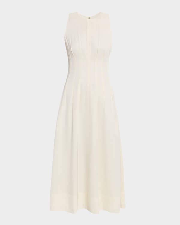 simple wedding dress with lace sleeves Boho Sleeved Flowy Lace Chiffon Wedding Dress main image 0
