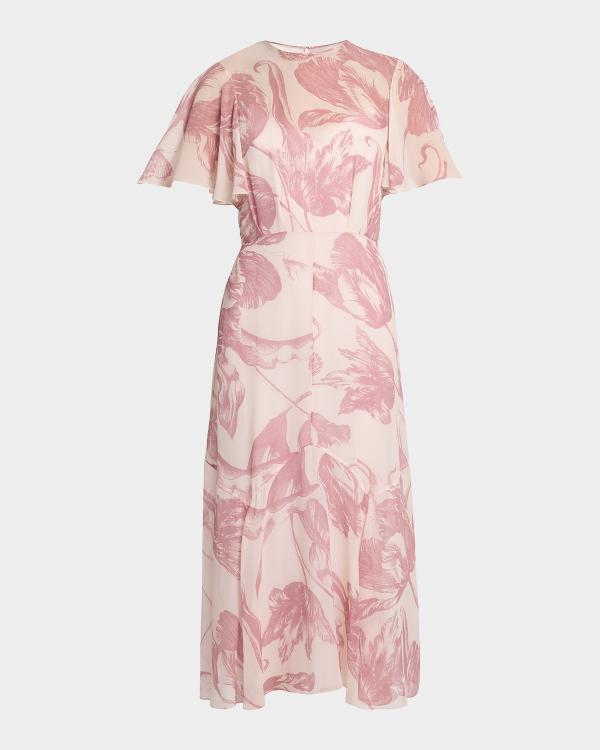 proenza schouler selena backless twist back matte viscose crepe dress Proenza Schouler Selena Twist Back Dress In Matte Viscose Crepe
