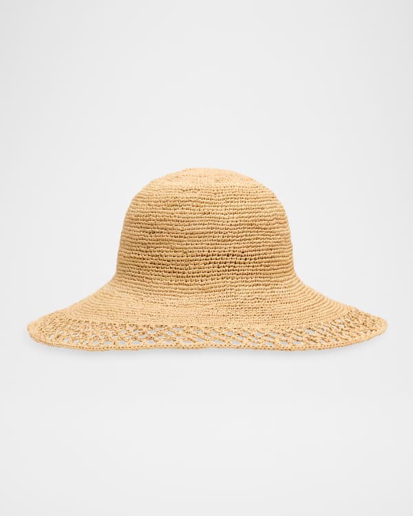 Helen Kaminski Classic 5 Raffia Sun Hat | Neiman Marcus