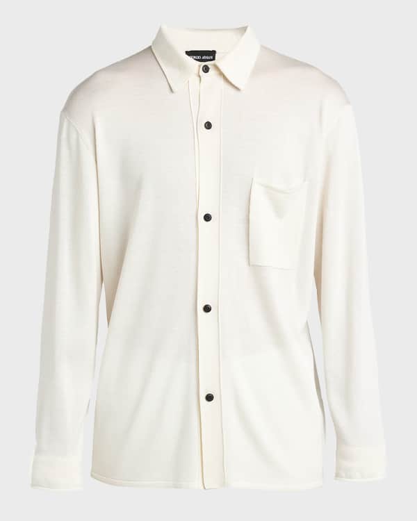 Dsquared2 Men's Metallic Striped V-Neck Cardigan | Neiman Marcus