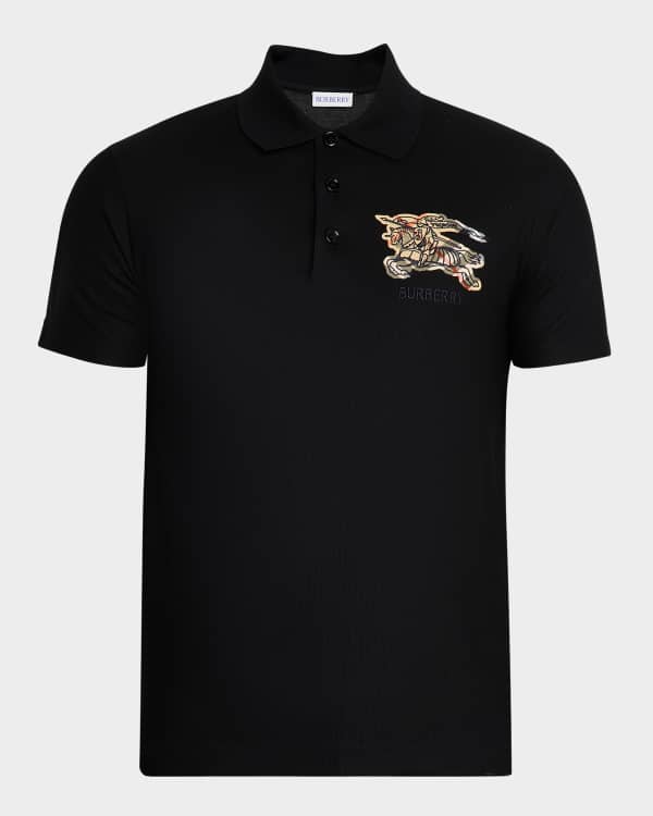 Burberry Men's Eddie TB-Logo Polo Shirt | Neiman Marcus
