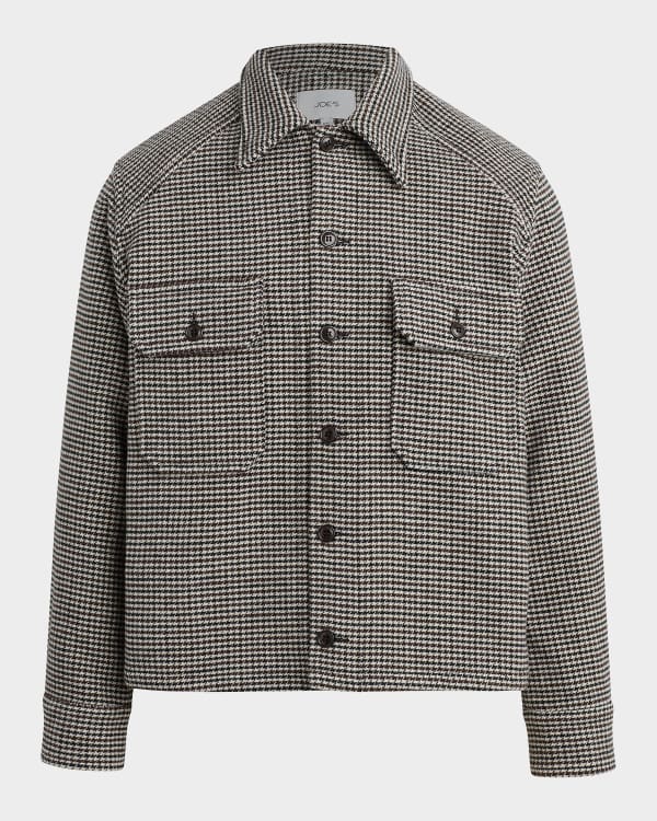 Rag & Bone Men's Melrose Corduroy Zip-Front Shirt Jacket | Neiman