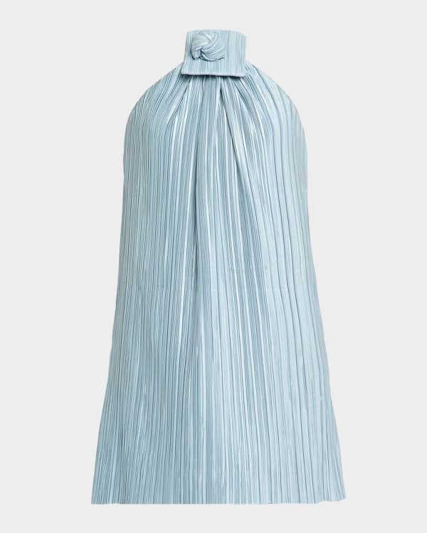 cult gaia blue feather dress RAISA GOWN main image 1