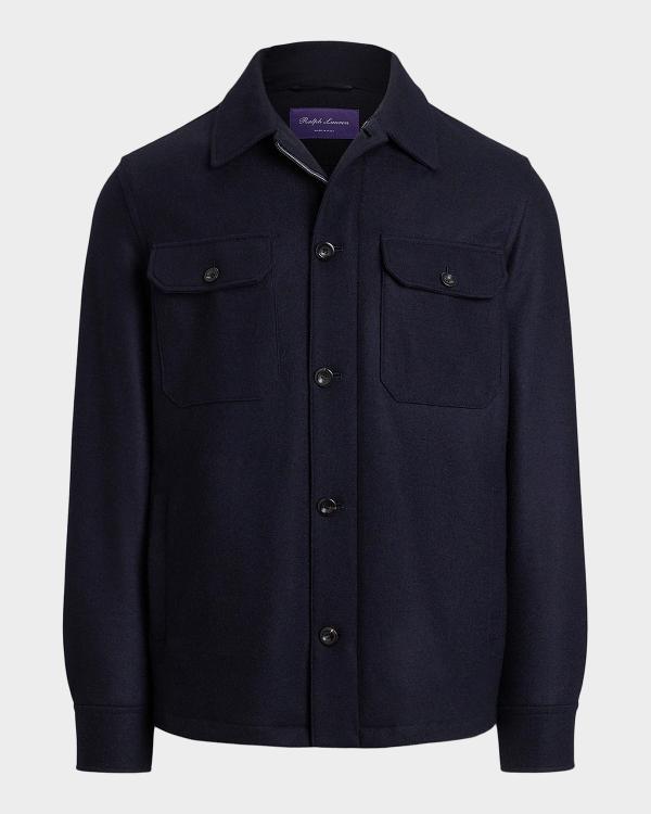 Ralph Lauren Purple Label NM x RL Kent Handmade Linen-Silk Jacket