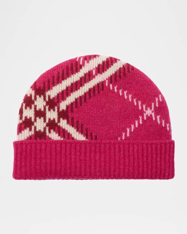 Burberry Crystal-Embellished TB Monogram Baseball Cap | Neiman Marcus