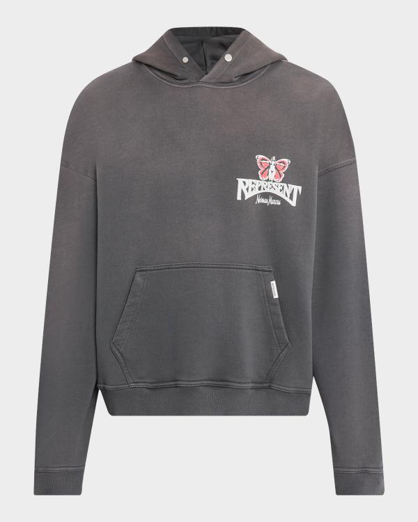 Ksubi Men's Fallen Ekcess Full-Zip Hoodie | Neiman Marcus