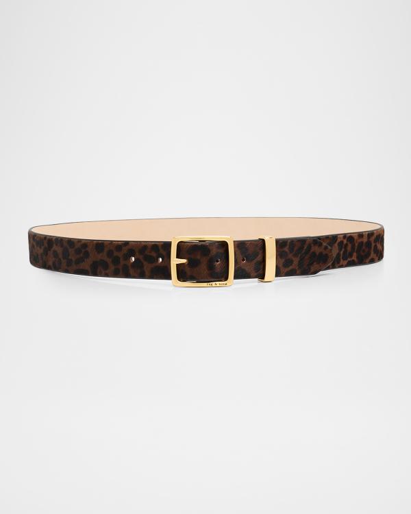 RAG and Bone Snake Boyfriend Belt Medium Black White rag & bone Boyfriend Belt | Bloomingdale main image 2