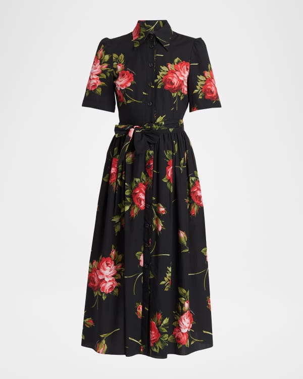JW Anderson Tie-Sleeve Asymmetric Knit Midi Dress | Neiman Marcus
