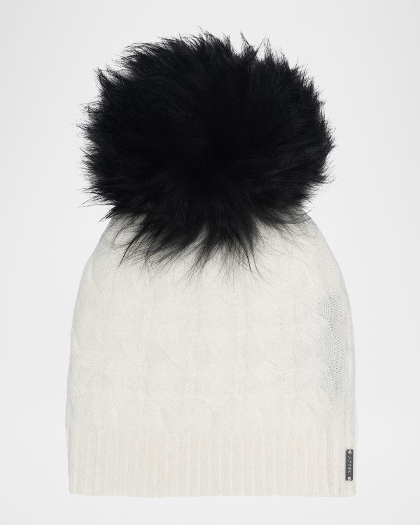 Prada Argyle Cashmere-Wool Knit Beanie | Neiman Marcus display picture 1