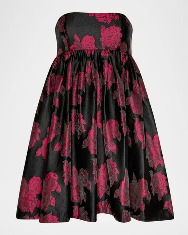 knee length dresses for ladies Celestial Bloom Floral Strapless Mini Dress – VICI