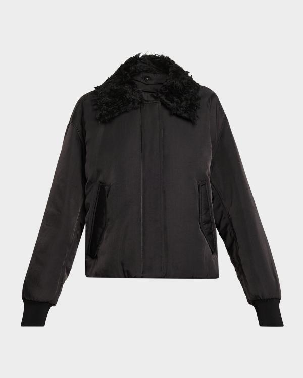 Prada Jersey Blouson Jacket | Neiman Marcus
