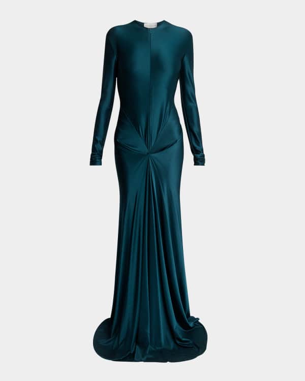 Victoria Beckham Backless Maxi Cami Slip Dress | Neiman Marcus
