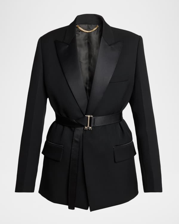 Victoria Beckham Shawl Collar Tux Jacket | Neiman Marcus