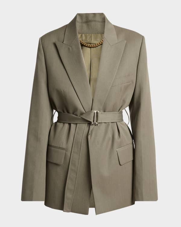 Victoria Beckham Backless Tuxedo Jacket | Neiman Marcus