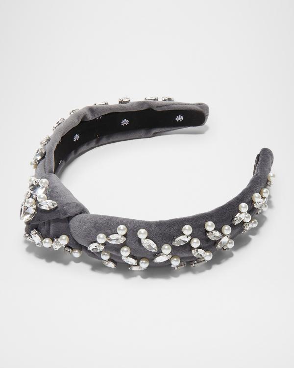 Lele Sadoughi Padded, Glitter Headband Lele Sadoughi | Accessories | Lele Sadoughi Padded Glitter  main image 4