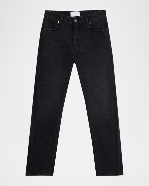 Givenchy Men's Slim-Fit Distressed Jeans | Neiman Marcus