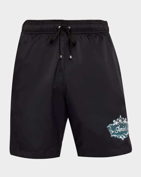 Amiri Men's Palm Tree Swim Shorts | Neiman Marcus
