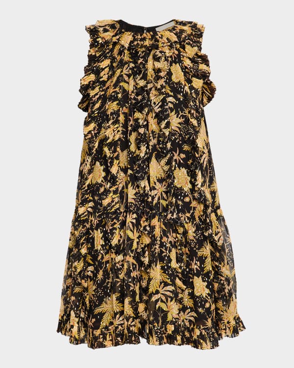 strapless open back dress Proenza Schouler Ribbed-knit Silk-Blend Midi Dress main image 0