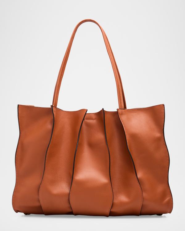 DeMellier The Tokyo Leather Tote Bag | Neiman Marcus