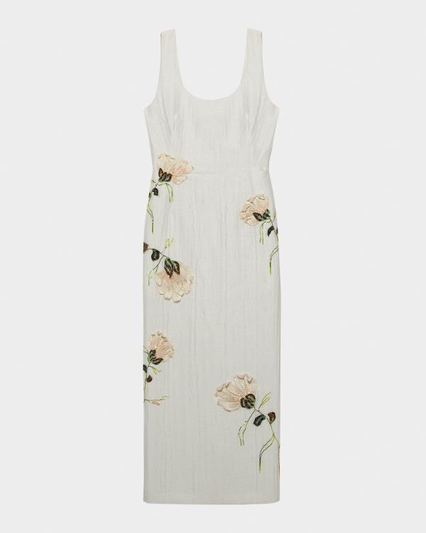 gingham and heels brown dress Tie Strap Mini invoice30_8 Style:Black Menagerie Regular Sleeve SportMax Cotton Long Dress