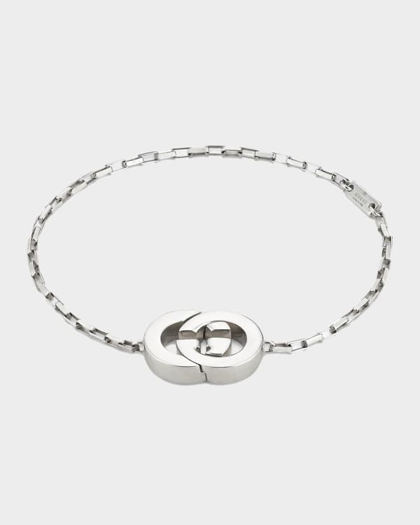Gucci Interlocking G Bracelet in 925 Sterling Silver | Neiman Marcus