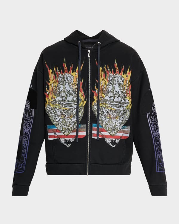 Homme Plisse Issey Miyake Men's Tight Twist Cotton Knit Sweatshirt