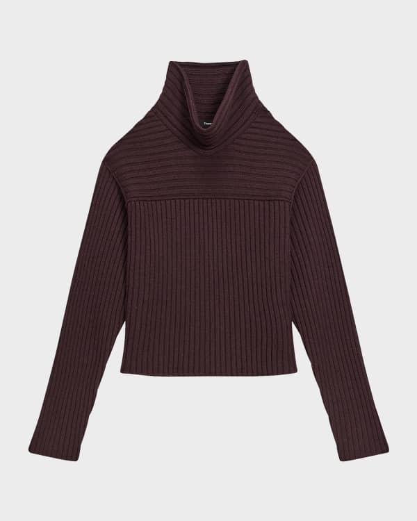Theory Regal Wool Turtleneck Sweater | Neiman Marcus