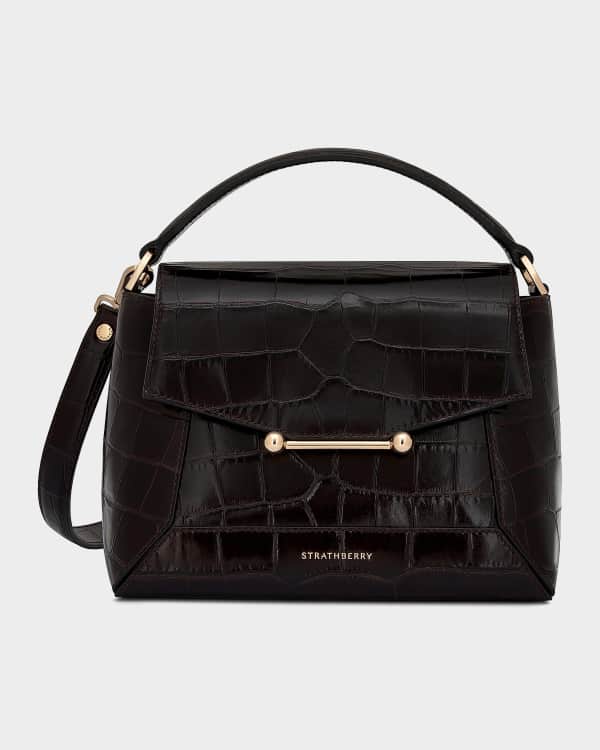 STRATHBERRY Mosaic Nano Leather Top-Handle Bag | Neiman Marcus