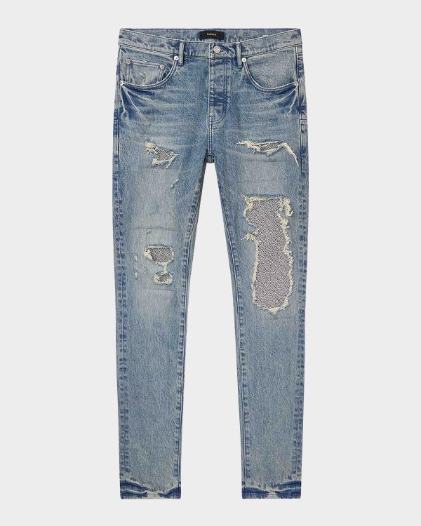 Ksubi Men's Operator Distressed Carpenter Jeans | Neiman Marcus
