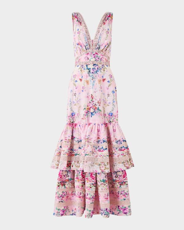 Golden Goose Golden Bandana-Print Long Shirtdress | Neiman Marcus