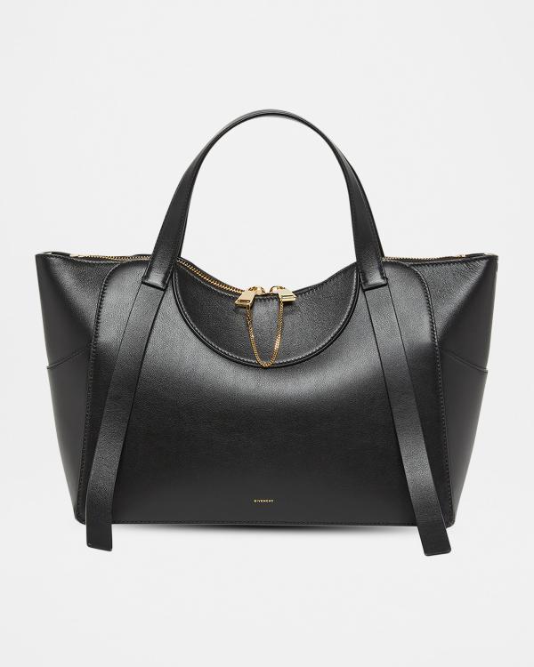 Givenchy Antigona Lock Mini Top Handle Bag in Box Leather | Neiman