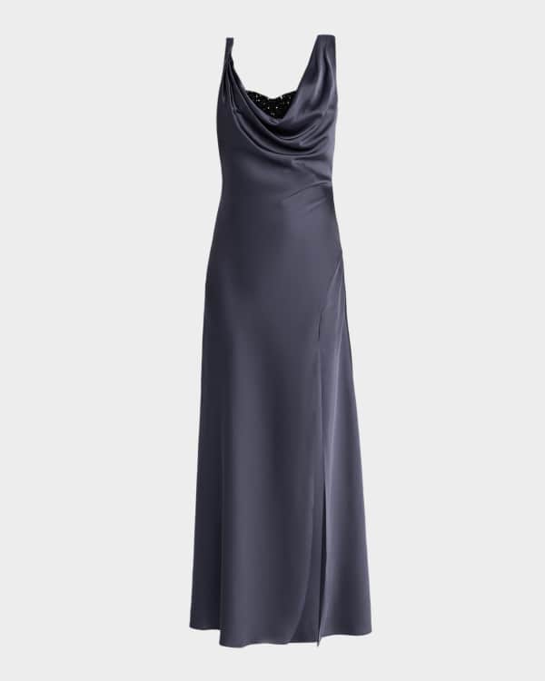 Halston Reign Matte Jersey Halter Dress | Neiman Marcus