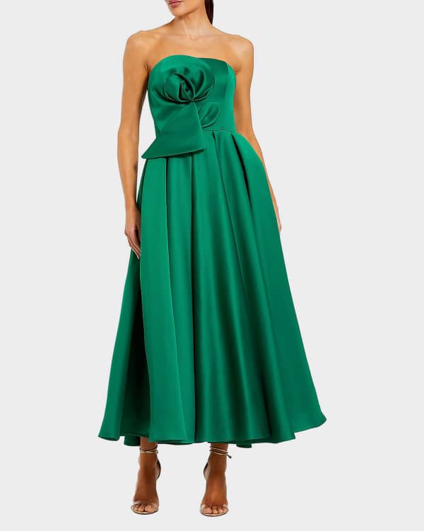 ALEMAIS Majorelle Midi Dress | Neiman Marcus