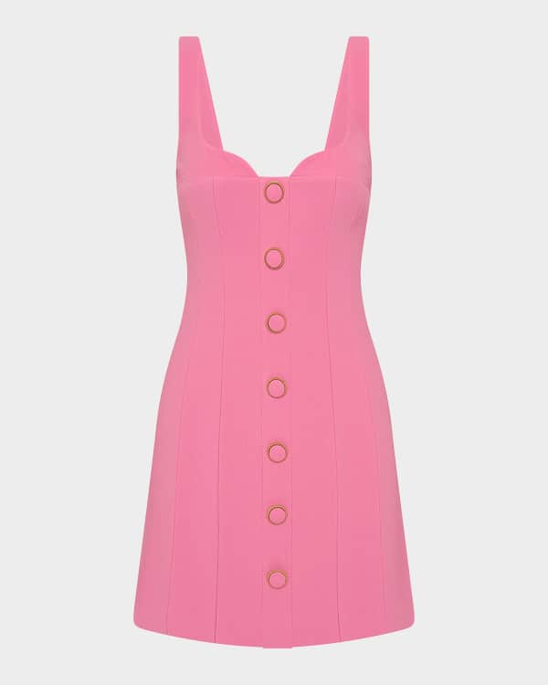 open lace back dress Charo Ruiz Irene Long Dress