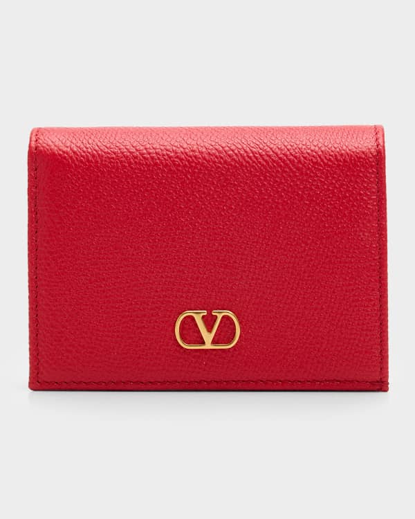 Valentino Garavani VLOGO Signature Leather Wallet on Chain