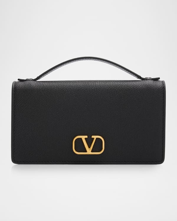 Valentino Garavani Viva Superstar VLOGO Crochet Clutch Bag