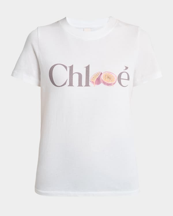 Chloe Lace V-Neck Ruffle Top | Neiman Marcus