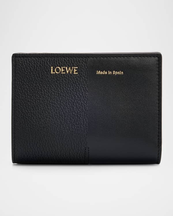 Loewe Knot Compact Wallet in Napa Leather | Neiman Marcus