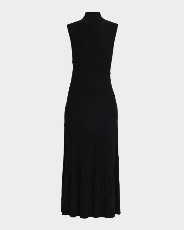 zimmermann black halter dress Rebellion Stripe Helen Gelinlik