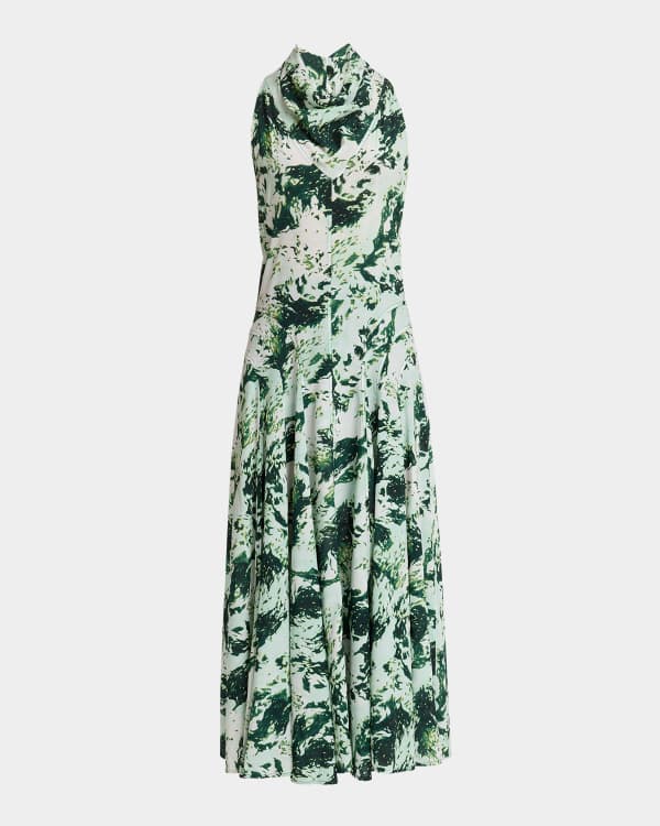blue vacation dress Women's Beach Vacation Dress Sleeveless Tunic Dress in White with Blue Flowers